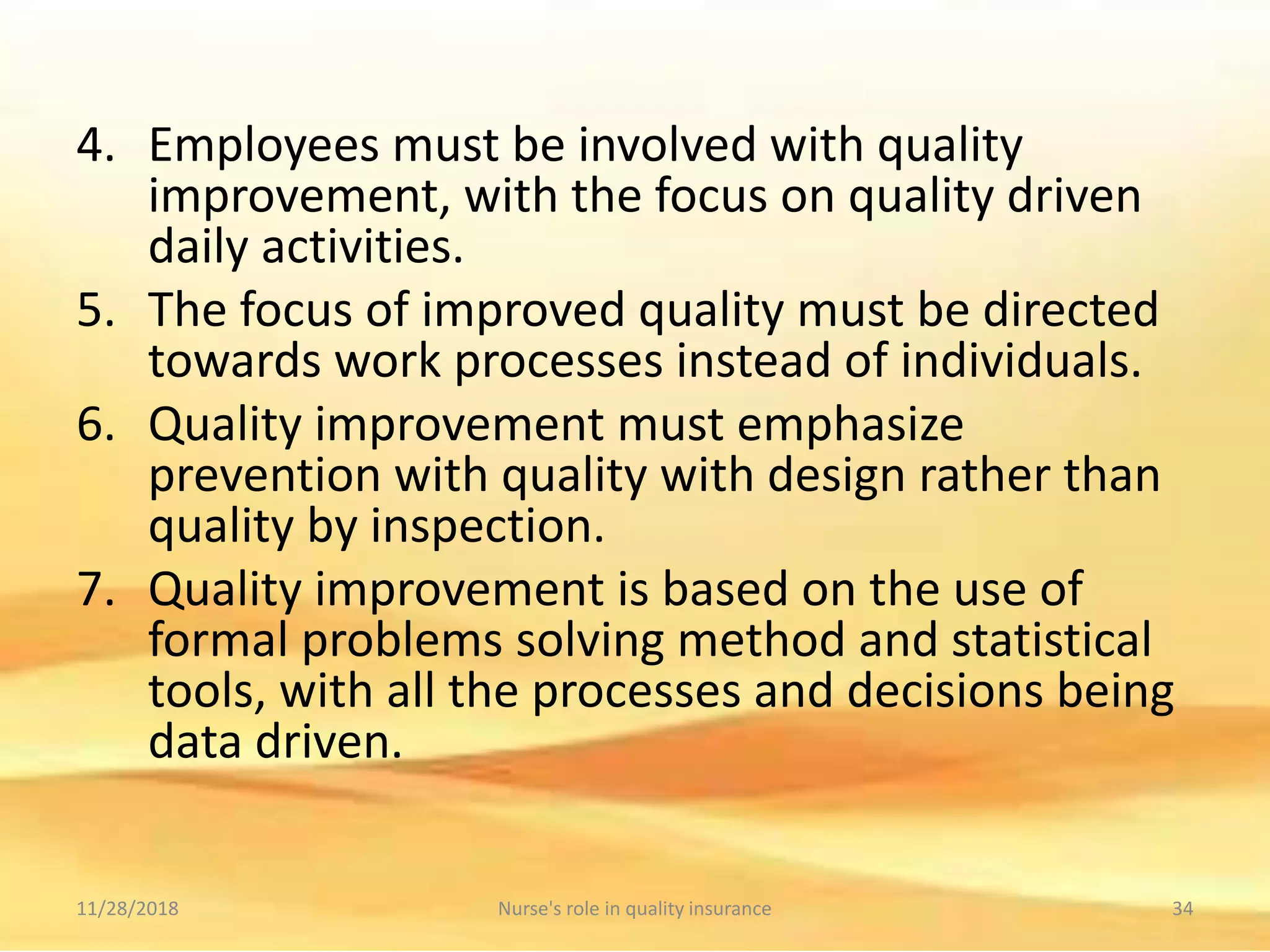 Quality Assurance in nursing | PPTX