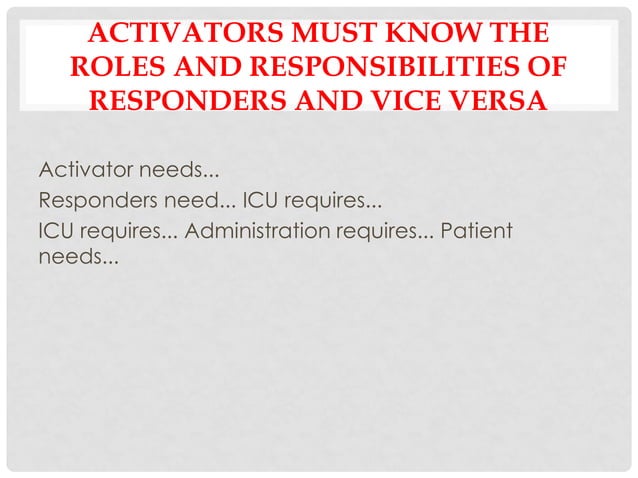 rapid response team | PDF