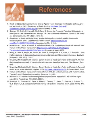 Quality Improvement Project Guide