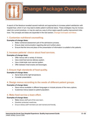 Quality Improvement Project Guide