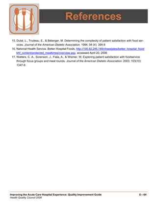 Quality Improvement Project Guide