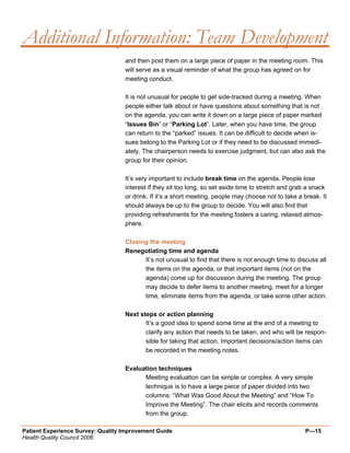 Quality Improvement Project Guide