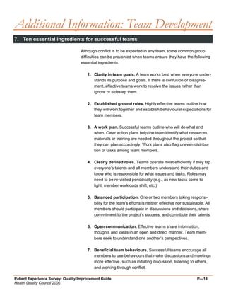 Quality Improvement Project Guide