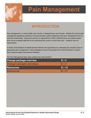 Quality Improvement Project Guide