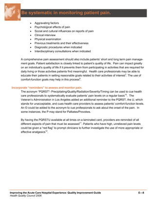 Quality Improvement Project Guide