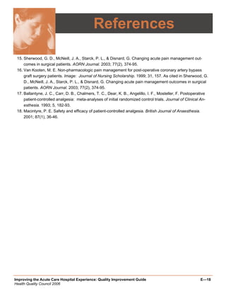 Quality Improvement Project Guide