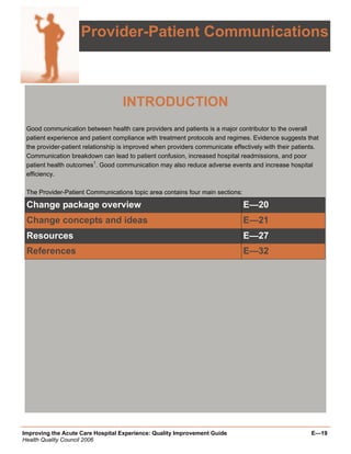 Quality Improvement Project Guide