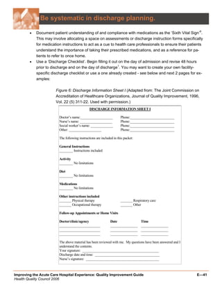 Quality Improvement Project Guide