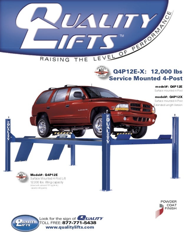 Quality q4 p12e4postliftspecifications
