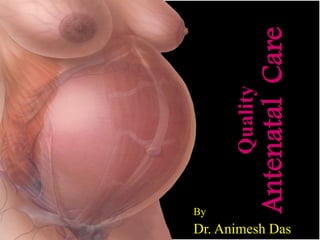 Antenatal Care 
Quality 
By 
Dr. Animesh Das 
 