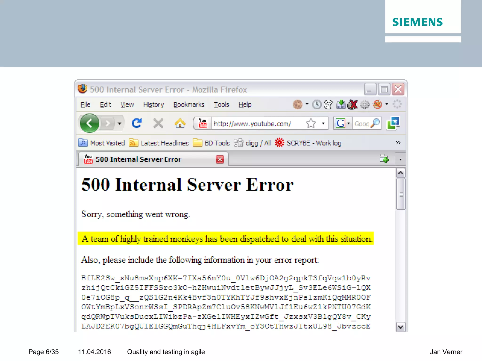 11.04.2016Page 6/35 Jan VernerQuality and testing in agile 