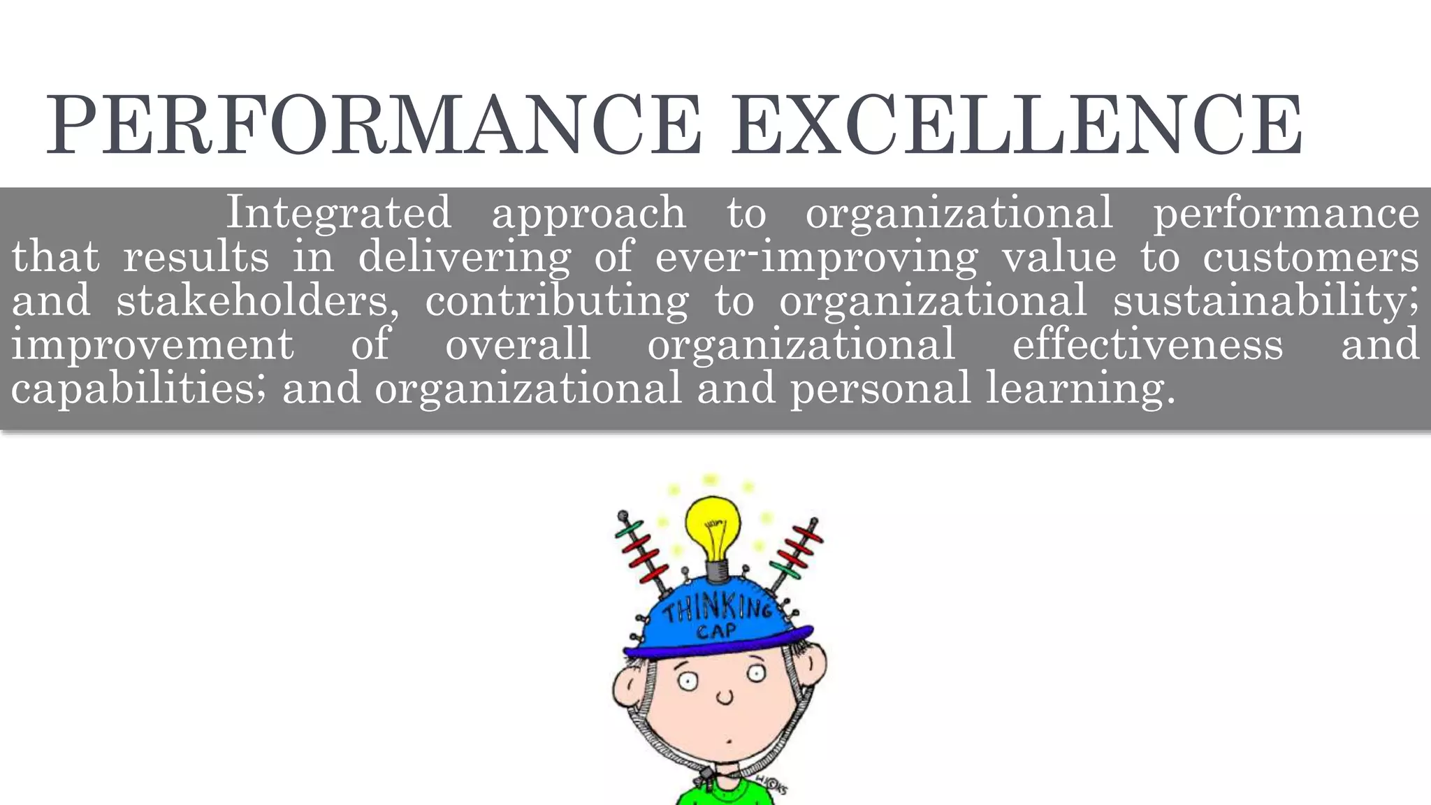 Quality and Performance Excellence Part 2 | PPTX | Business Operations ...