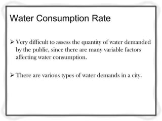 unit- 1     Quality and Quantity Standards for Drinking Water.pptx