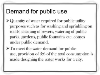 unit- 1     Quality and Quantity Standards for Drinking Water.pptx