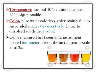 unit- 1     Quality and Quantity Standards for Drinking Water.pptx