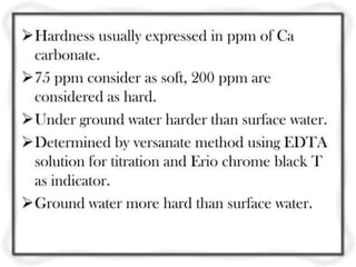 unit- 1     Quality and Quantity Standards for Drinking Water.pptx