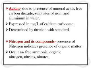 unit- 1     Quality and Quantity Standards for Drinking Water.pptx