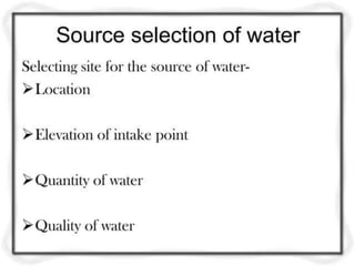 unit- 1     Quality and Quantity Standards for Drinking Water.pptx