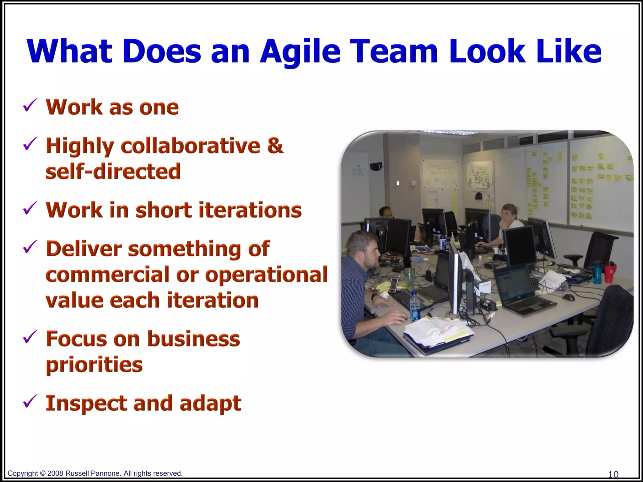 Copyright © 2008 Russell Pannone. All rights reserved.   10
 