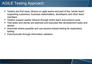 Quality assurance activities in agile | PPT