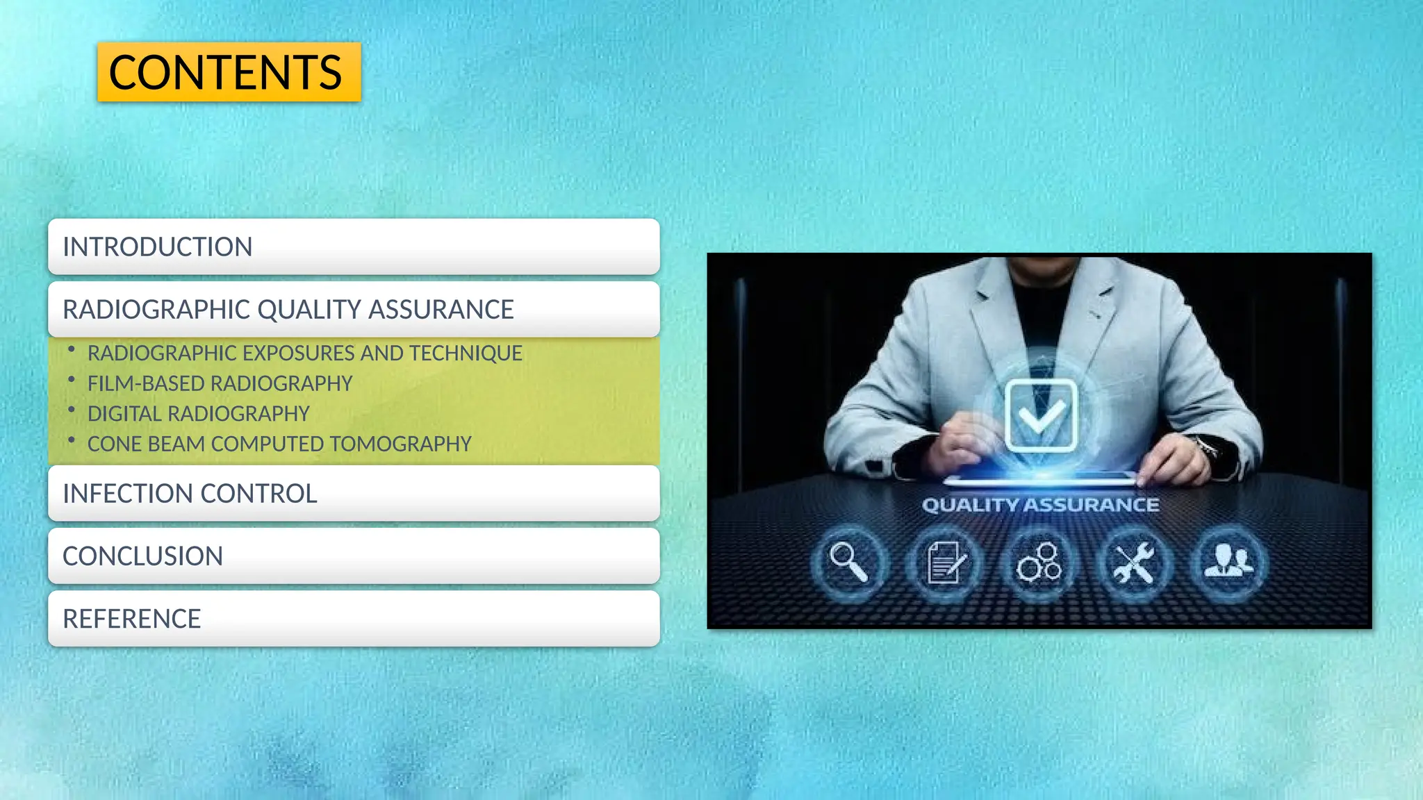 Fabs Radiography Quality Assurance and Infection Control in Radiology (wecompress.com).pptx