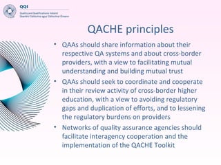 Quality assurance and qualifications frameworks as tools to promote ...