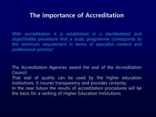 Quality Assurance in Higher Education | PPT