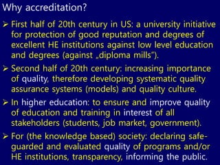 Quality Assurance in Higher Education | PPT
