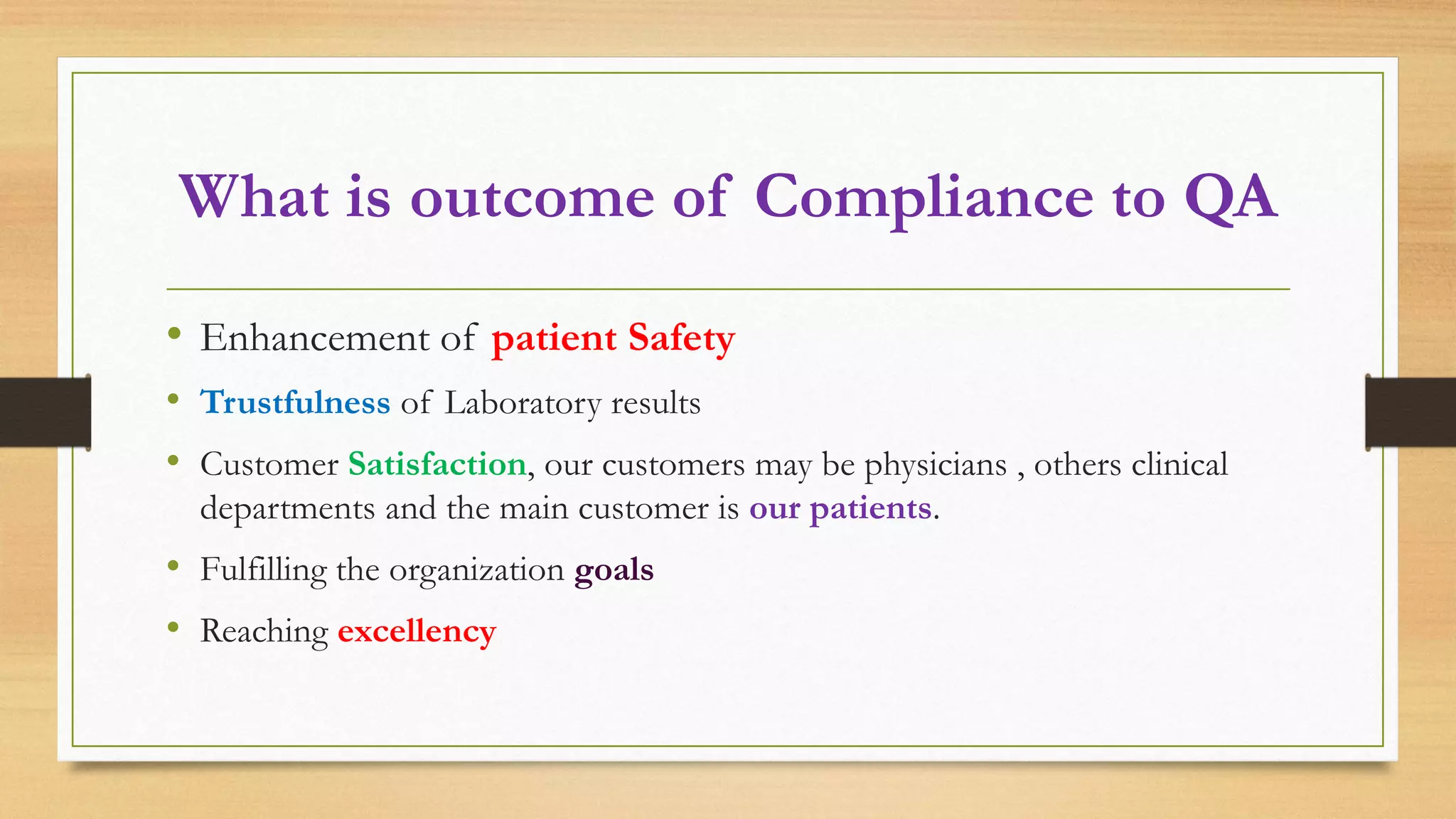 Quality Assurance in Hematology laboratory | PDF
