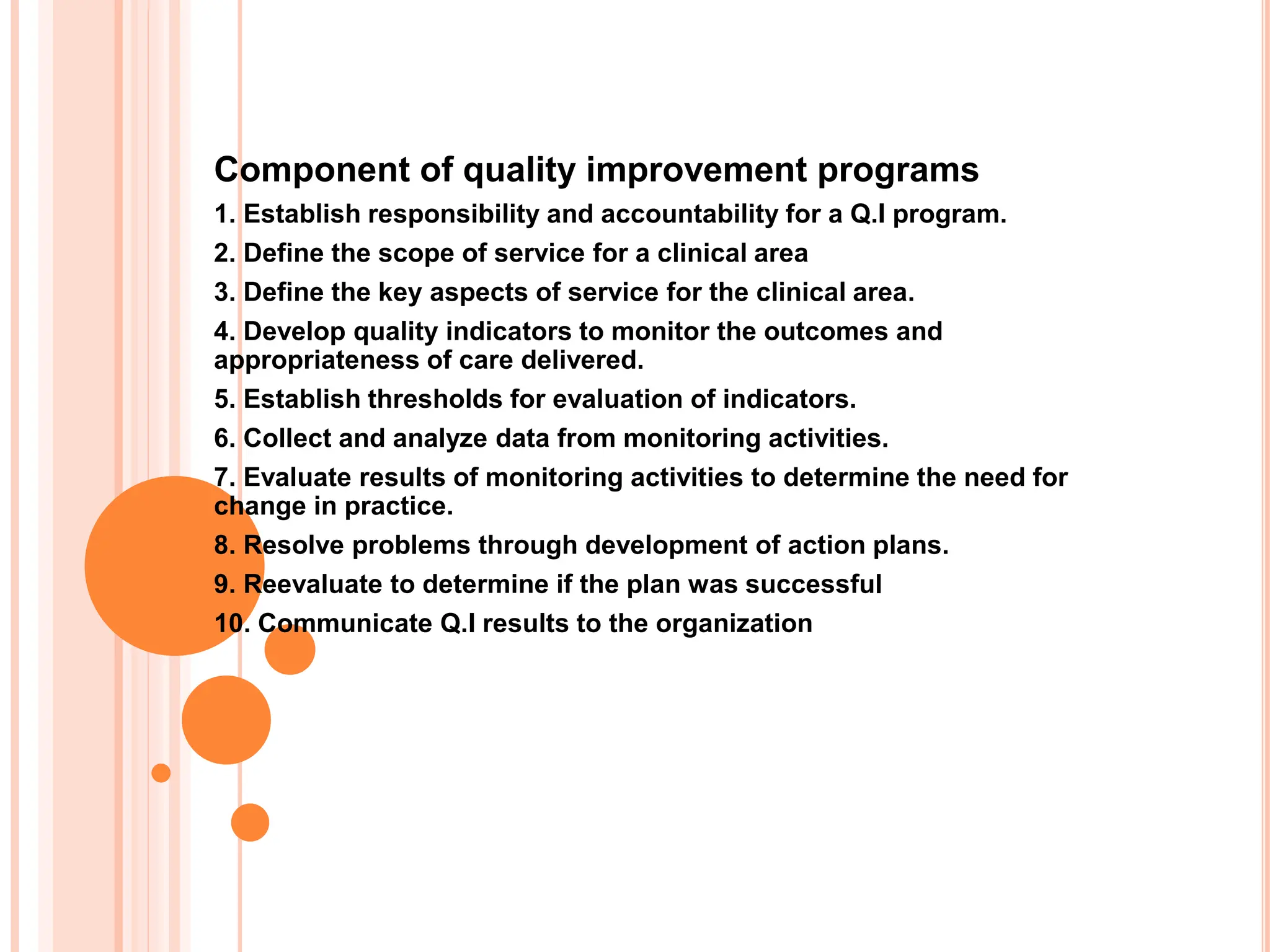 quality assurance in nursing. nursing management | PPTX
