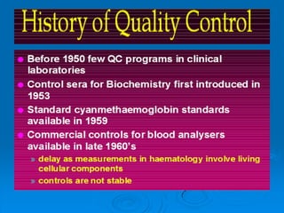 Quality assurance in relation to medical laboratory accreditation | PDF