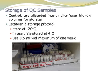 Quality assurance in the department of clinical biochemistry | PPTX