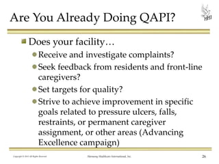 Quality Assurance Performance Improvement: 12 Steps to Excellence! | PPTX