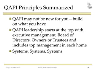 Quality Assurance Performance Improvement: 12 Steps to Excellence! | PPTX