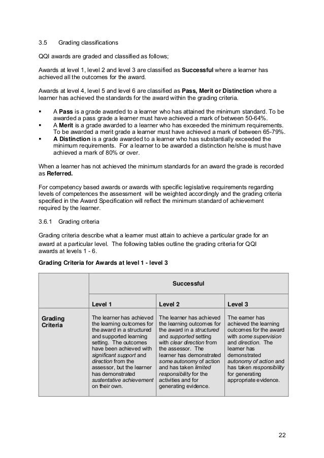 Quality assuring assessment guidelines for providers, revised 2013