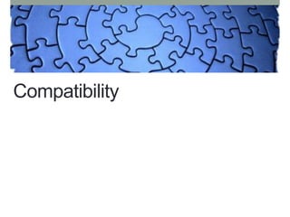 Compatibility
 