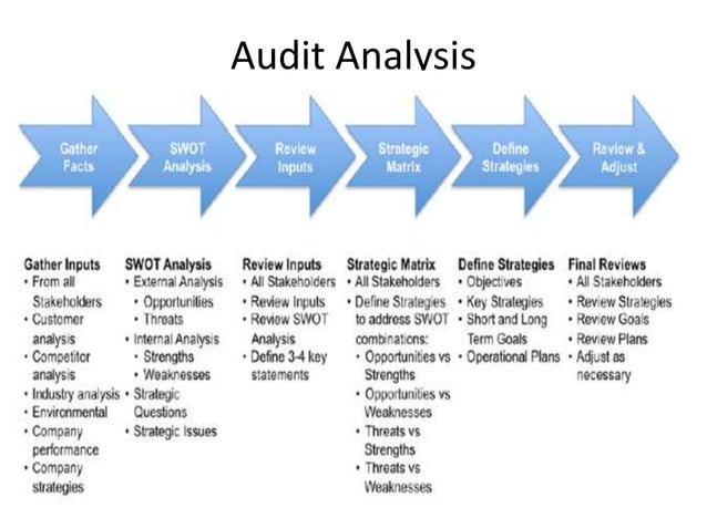 quality audit case study