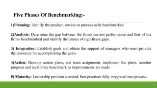 Quality benchmarking | PDF
