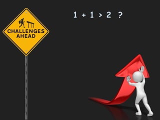 1 + 1 > 2 ?
 