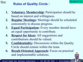 Quality Circle: A Path to Continuous Improvement | PPTX
