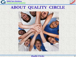 RANA Tech Solutions
Towards Customer Satisfaction
6
ABOUT QUALITY CIRCLE
Quality Circles
 