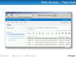 Web Access – Test Hub
 