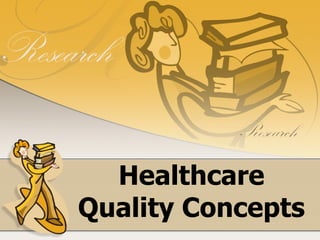 Healthcare Quality Concepts 