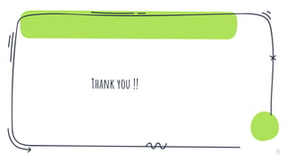 Thank you !!
15
 
