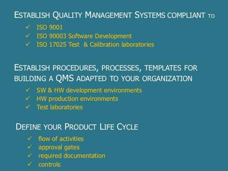 Quality Consultant Services