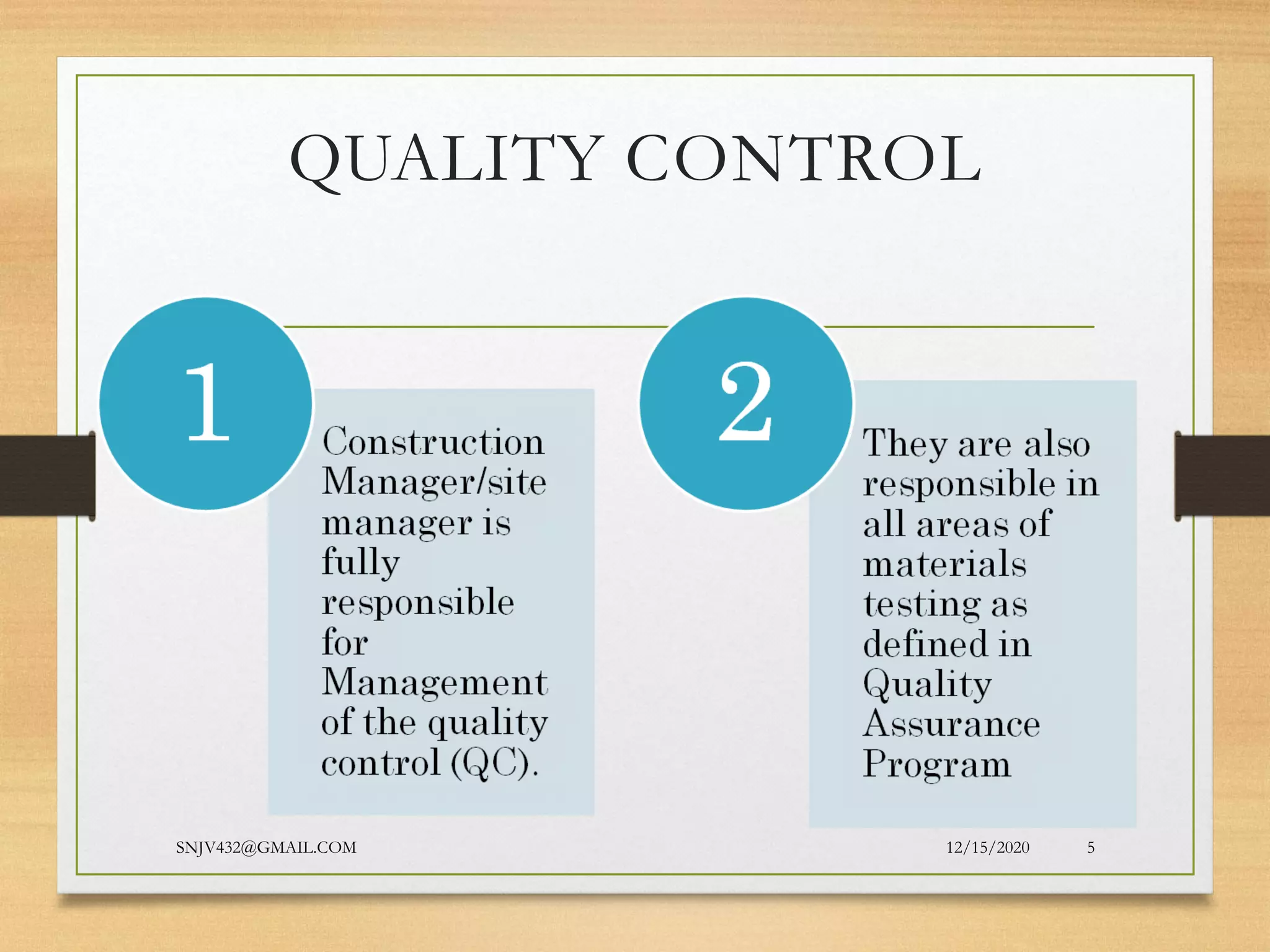 Quality control IN CONSTRUCTION | PDF | Construction Industry | Industries