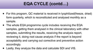 Quality control used in biochemistry analysis | PPTX