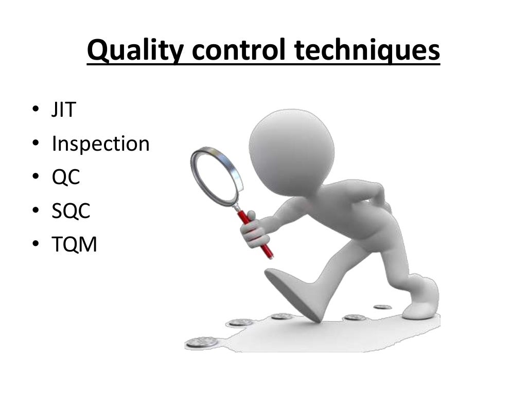 Quality control and auditing