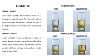 Tumeric Light Color QUALITY CONTROL AND SAFETY OF SPICES.pptx