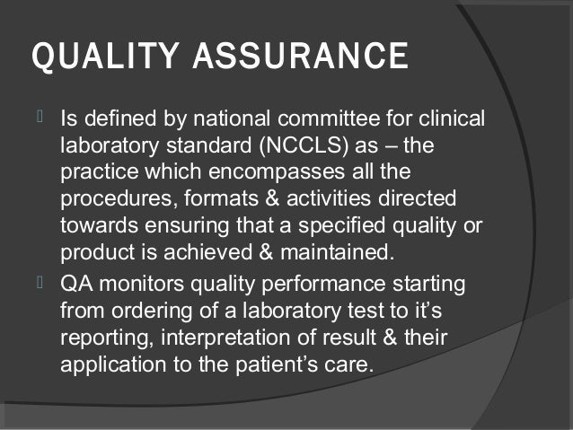 Quality Control Chemical